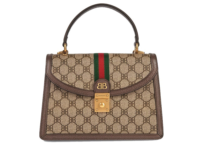 Gucci X Balenciaga The Hacker Project Small Handbag Beige – Kicks  