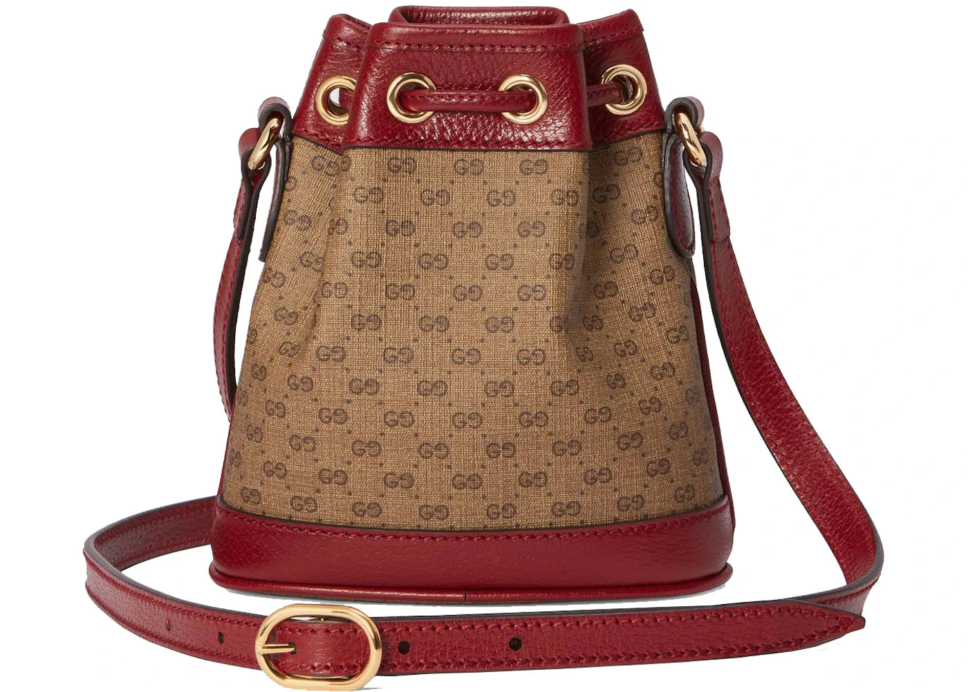 Gucci X Doraemon Bucket Bag Mini Ebony/Beige