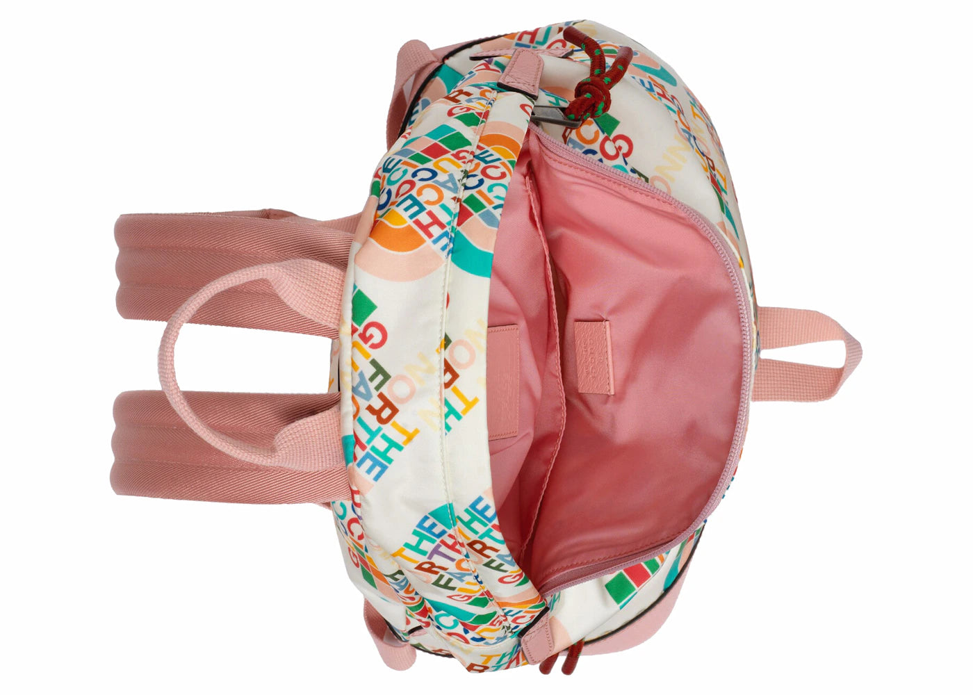 gucci x the north face gucci backpack ivory 