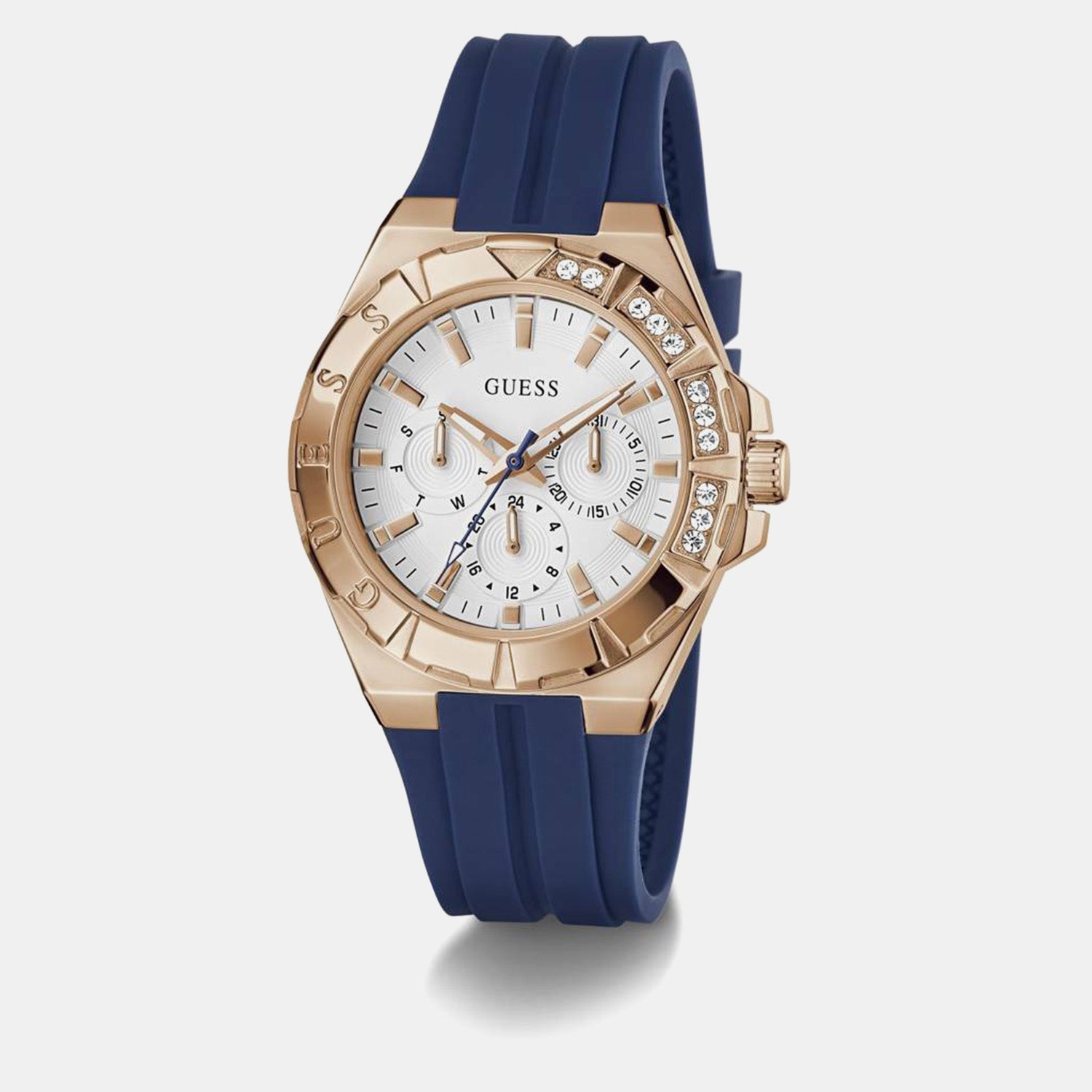 Guess Gs Calypso Women Quartz White Dial Analog Stainless Steel Gw1034L4