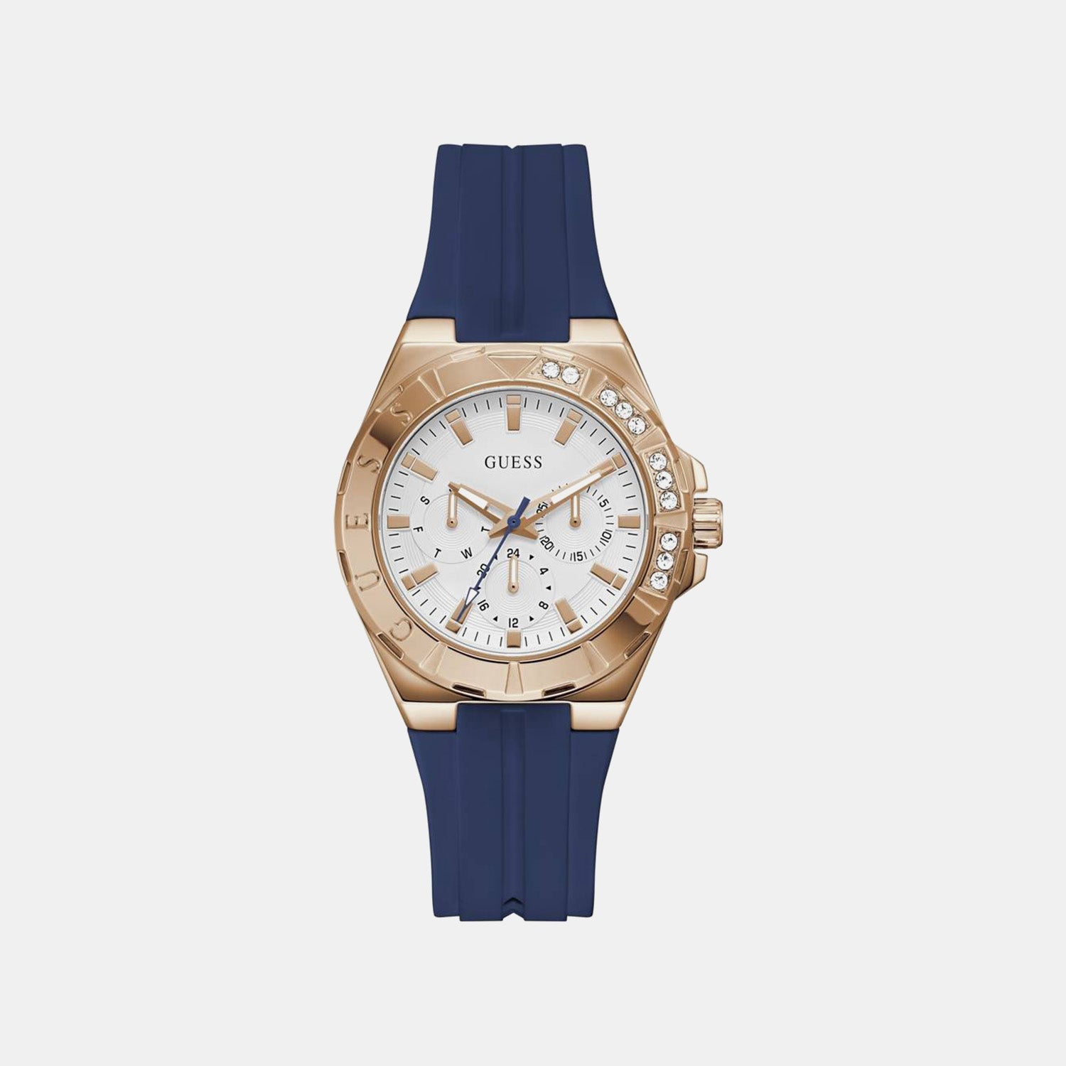 Guess Gs Calypso Women Quartz White Dial Analog Stainless Steel Gw1034L4