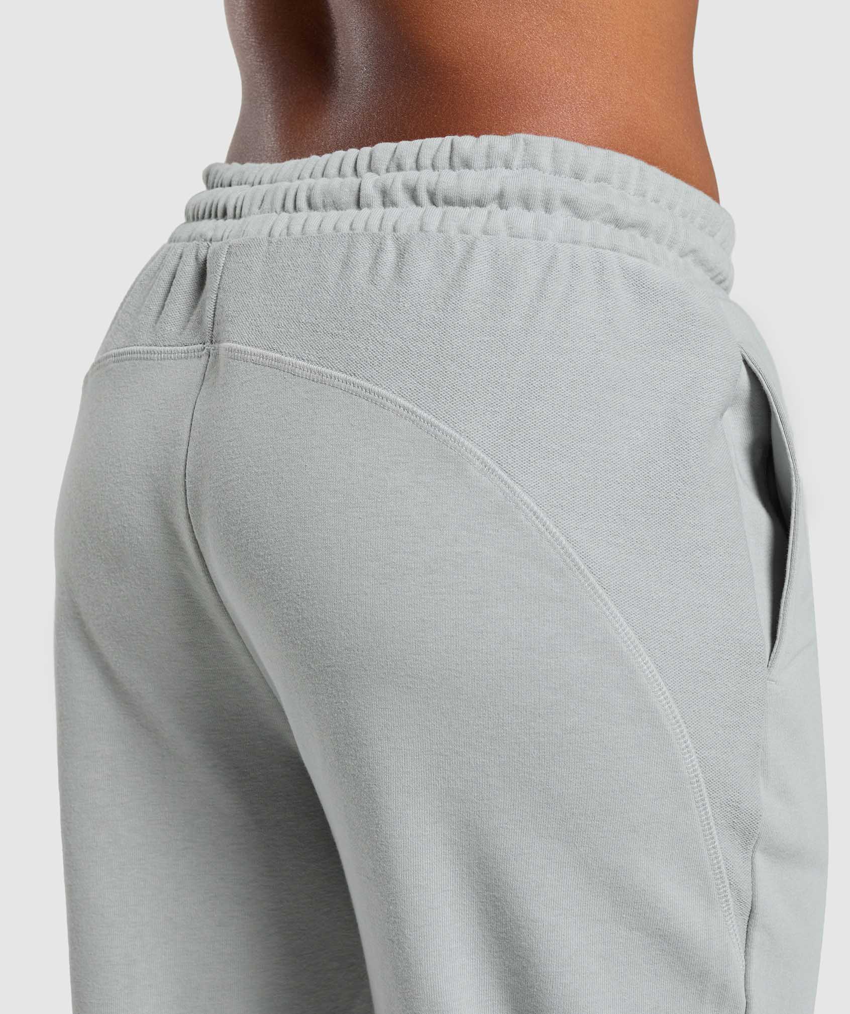Women's Gymshark Power Joggers Silver Grey