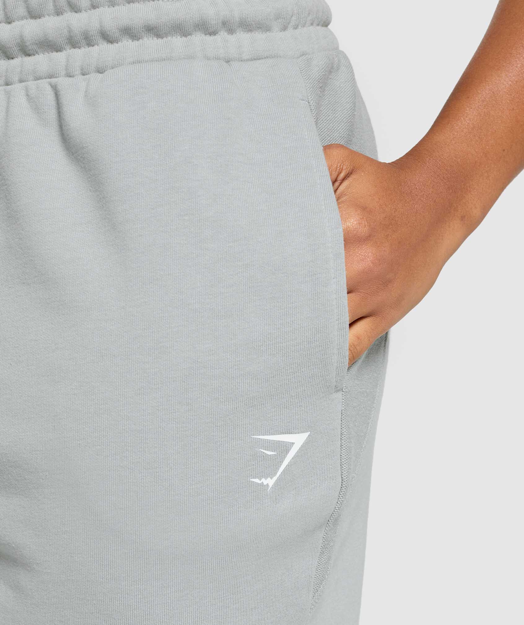 Women's Gymshark Power Joggers Silver Grey