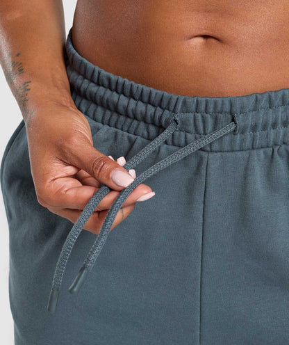 Women's Gymshark Power Joggers Titanium Blue