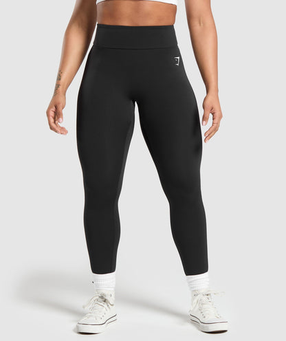 Women's Gymshark Power Short Leggings Black