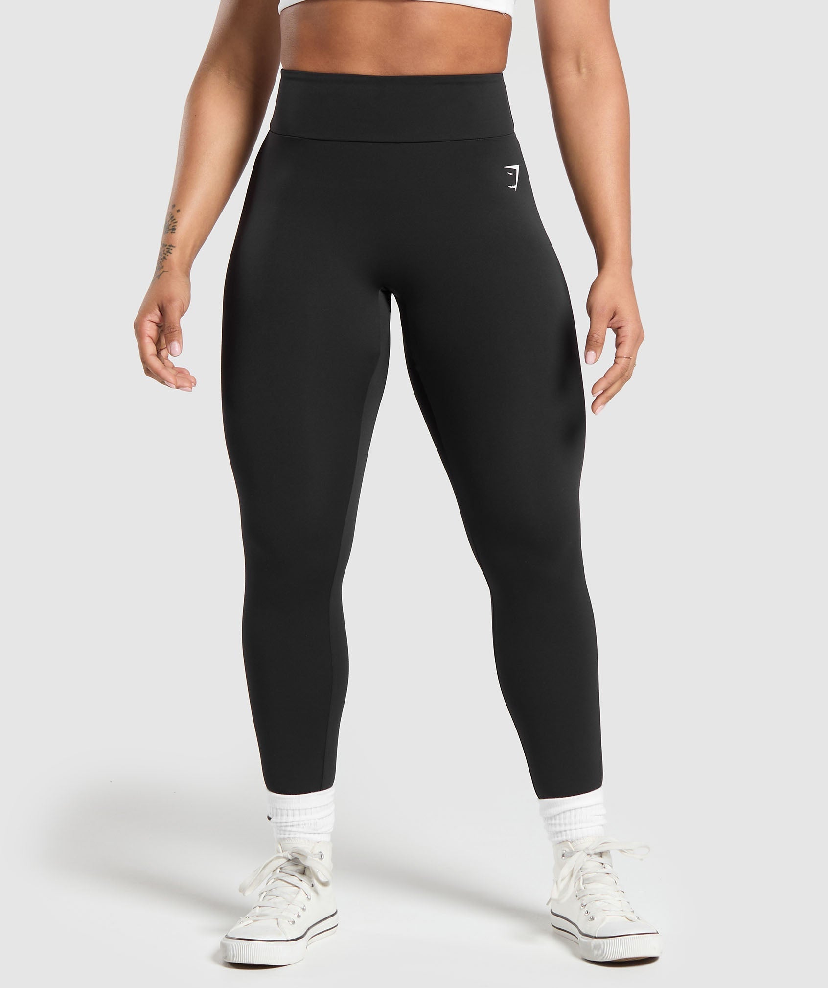 Women's Gymshark Power Short Leggings Black