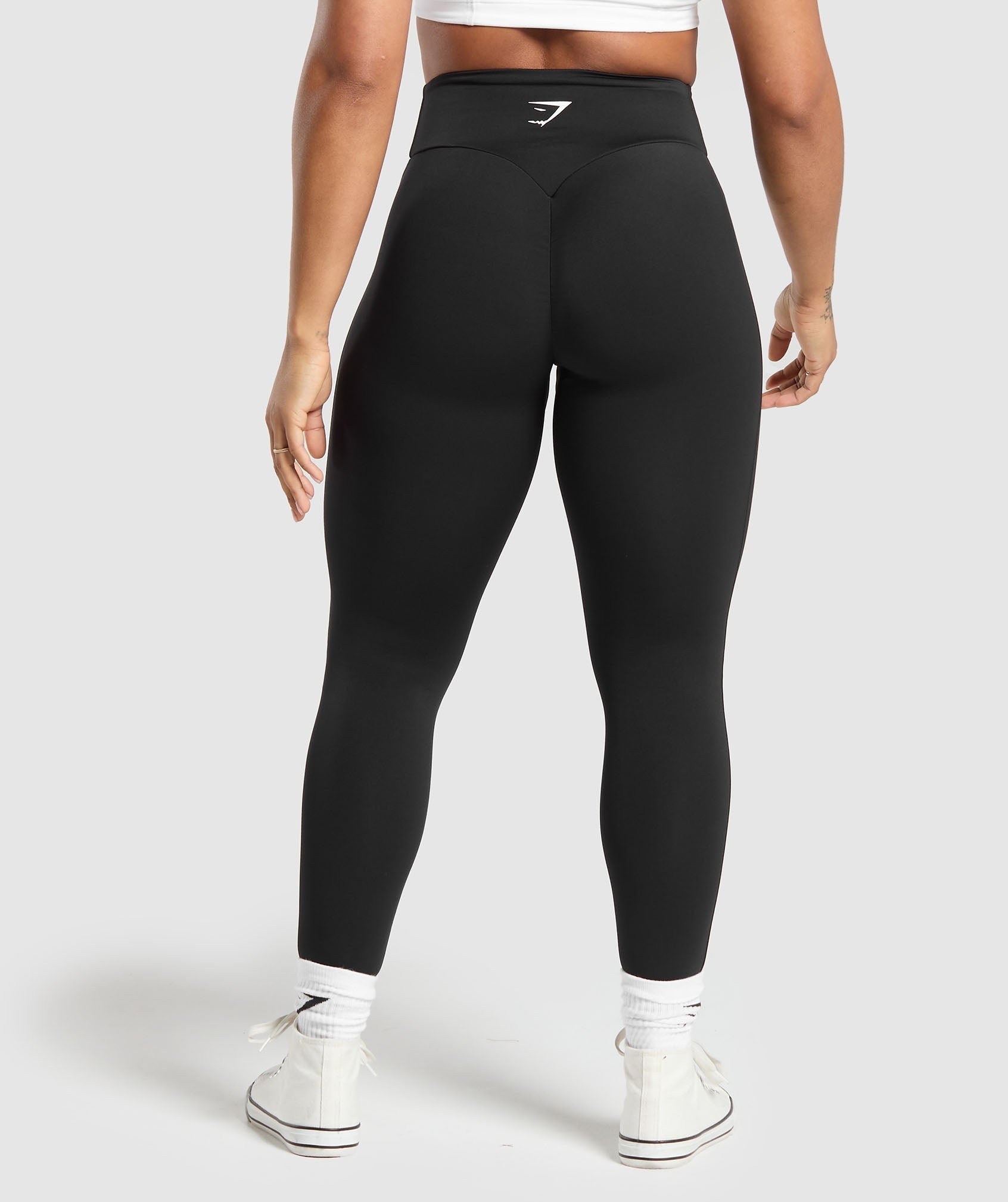 Women's Gymshark Power Short Leggings Black
