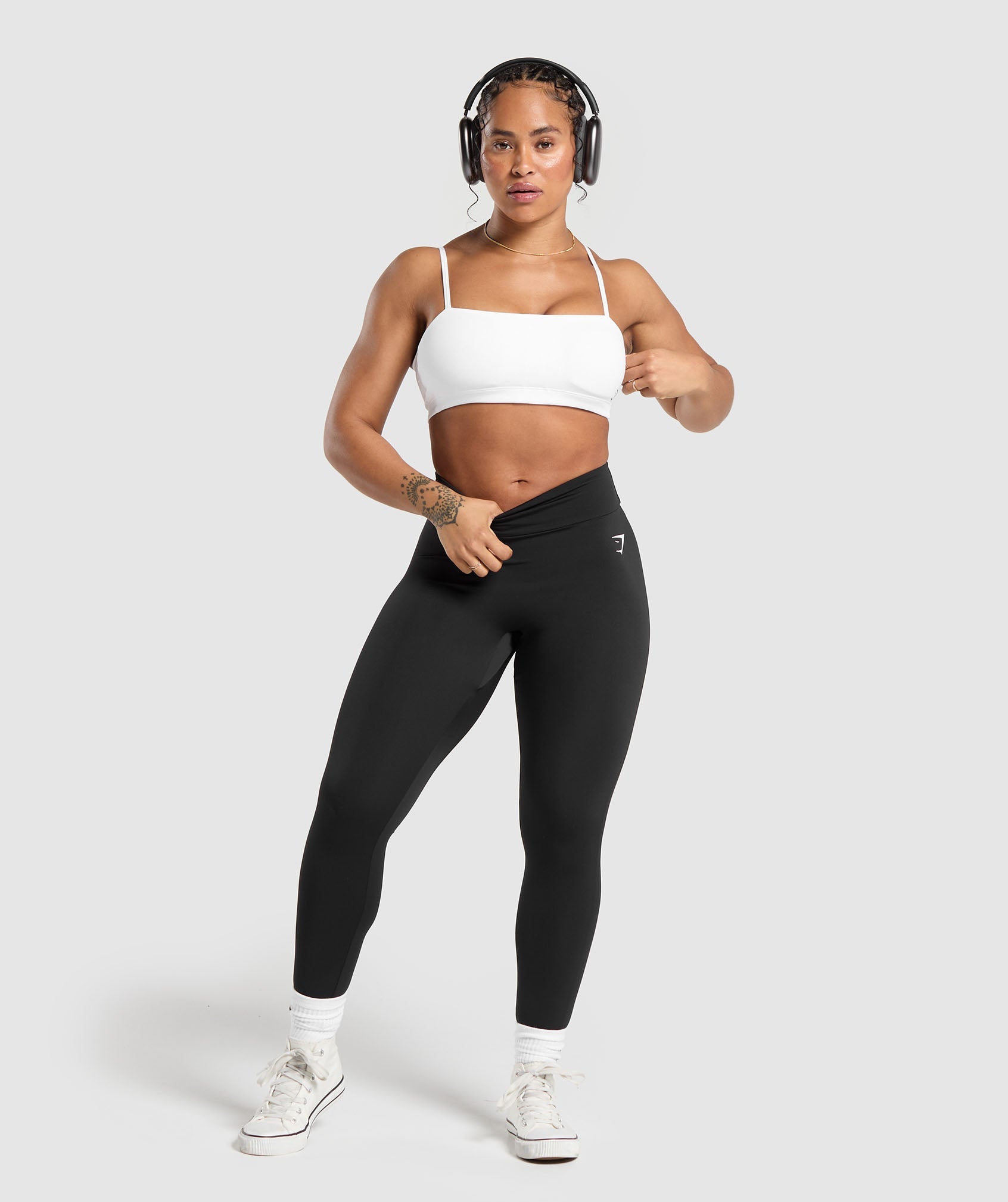 Women's Gymshark Power Short Leggings Black M - Main Image