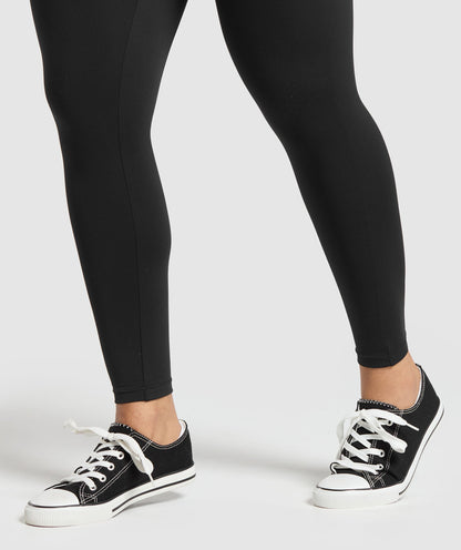 Women's Gymshark Power Short Leggings Black