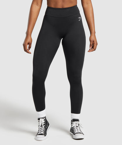 Women's Gymshark Power Tall Leggings Black