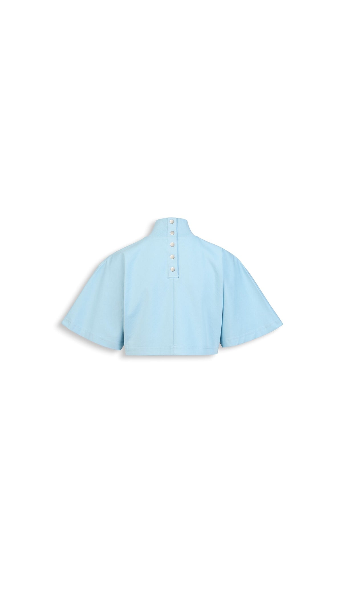 Alaïa Cropped Cotton Jersey T-Shirt