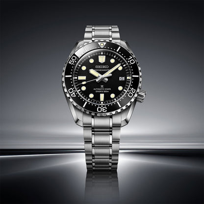 Seiko Prospex Marinemaster 1968 Heritage Reinterpretation In Satin Black - Black - HBF001J1