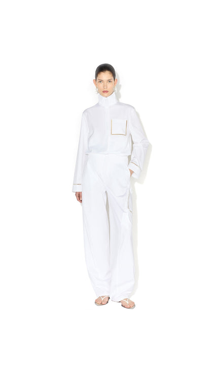 Alaïa Poplin Cargo Pants
