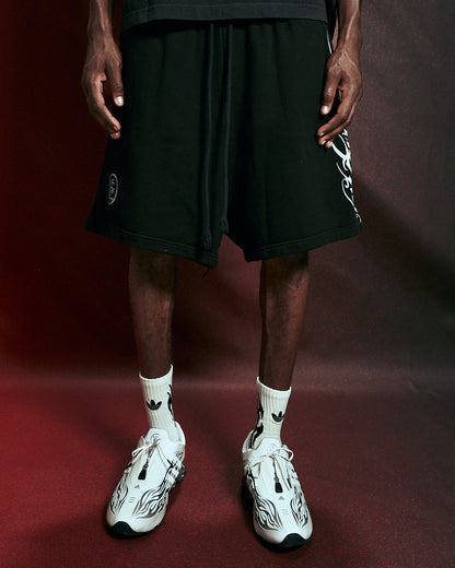Hellstar Cursive Logo Shorts