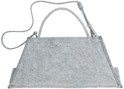 H&M X Glenn Martens Shoulder Bag Light Denim Blue