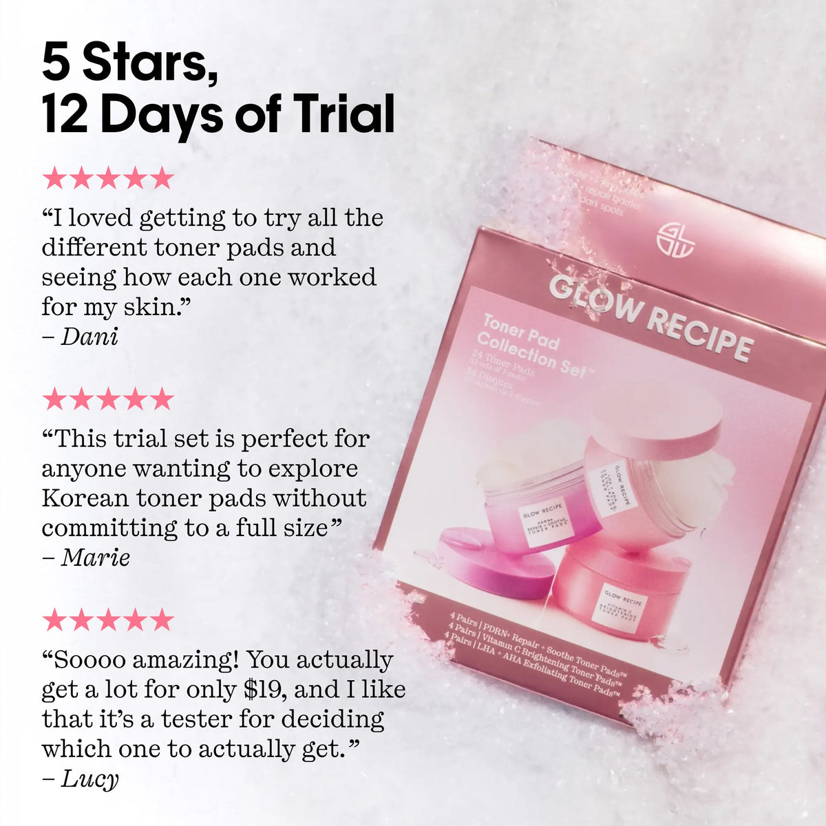 Glow Recipe Toner Pad Collection Kit