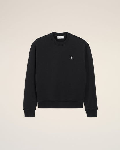 Black Cotton Ami De Coeur Sweatshirt