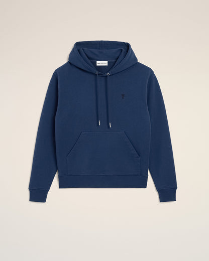 Blue Cotton Ami De Coeur Hoodie