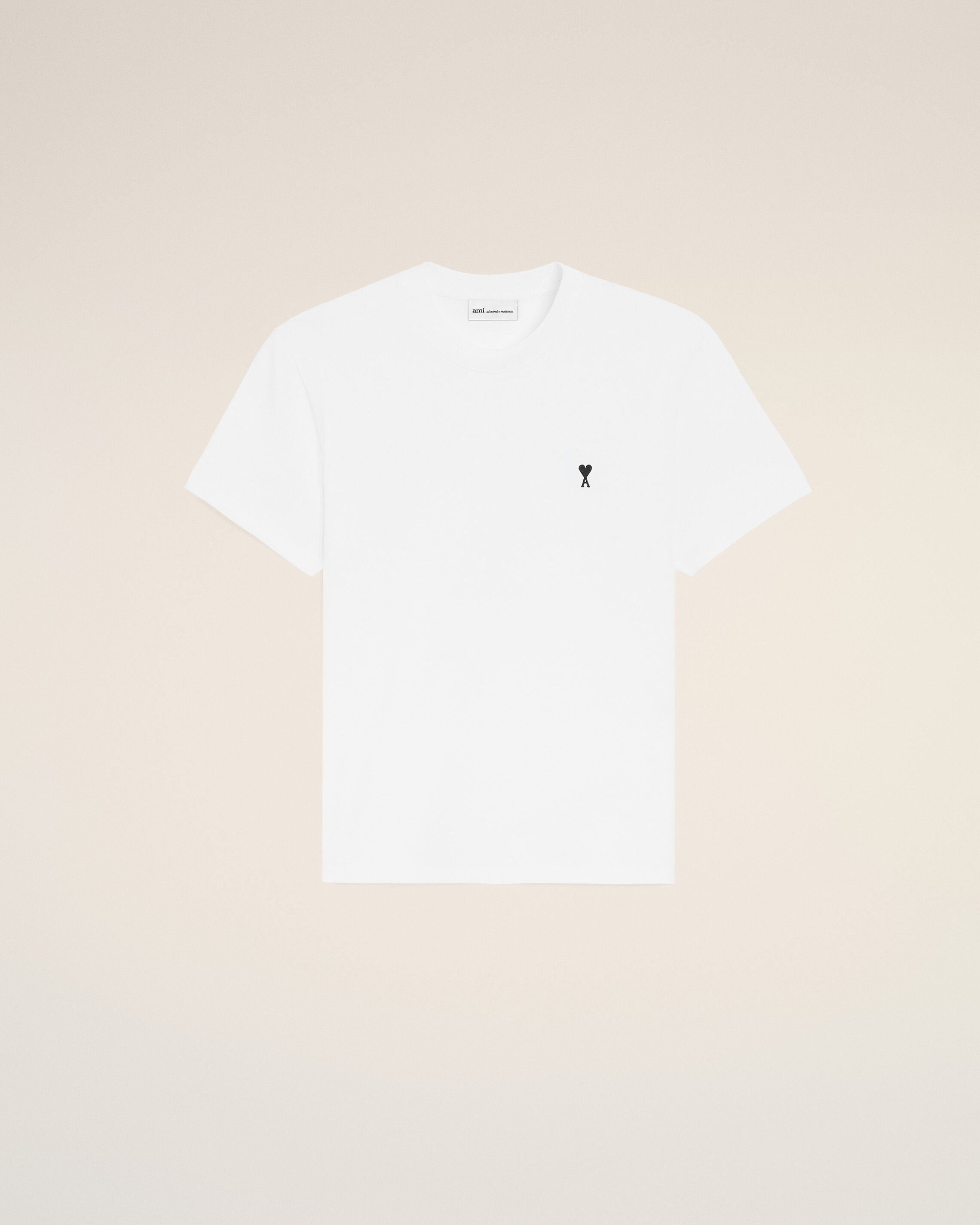 White Cotton Ami De Coeur Tshirt