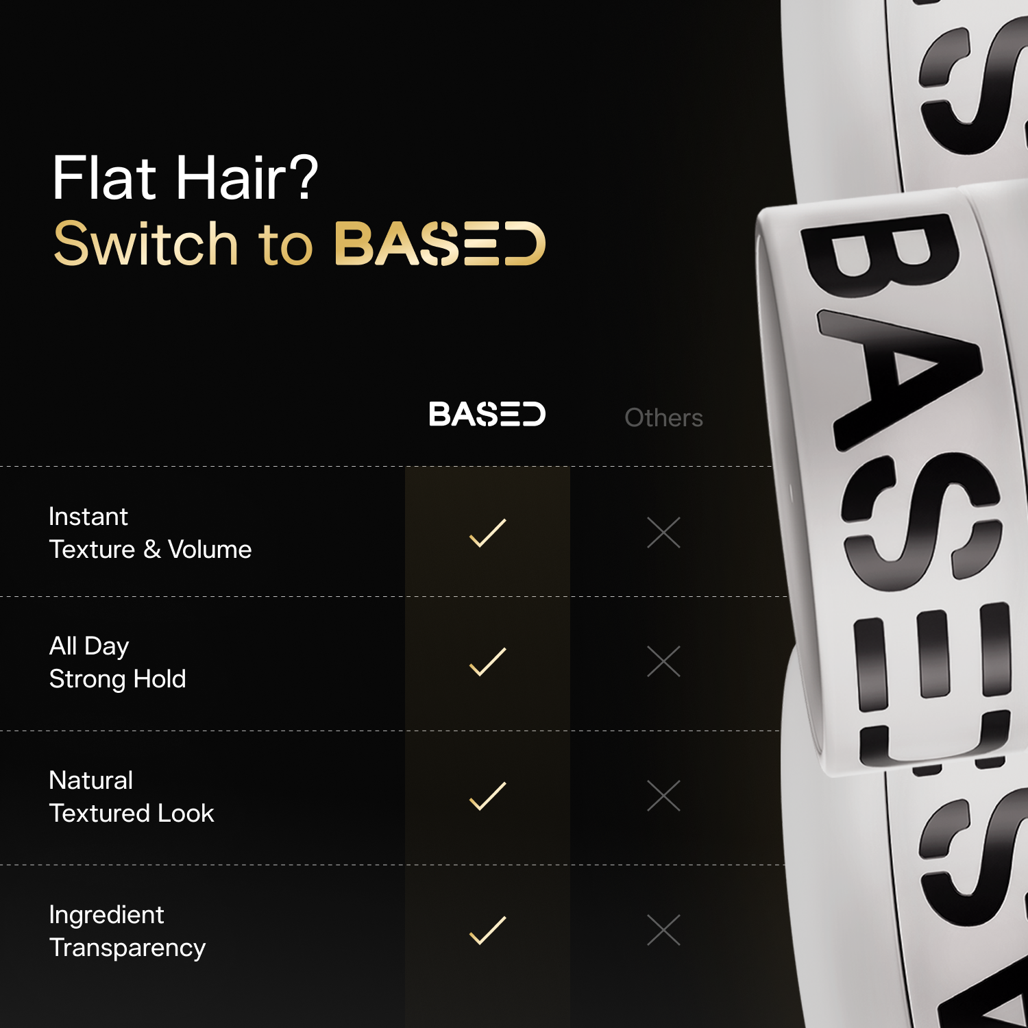 Based Hair Clay