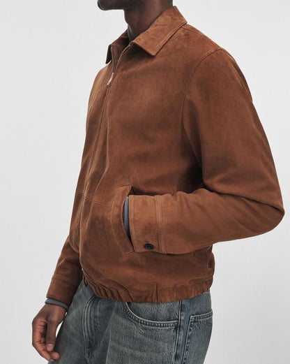 Rag & Bone Harrington Suede Jacket