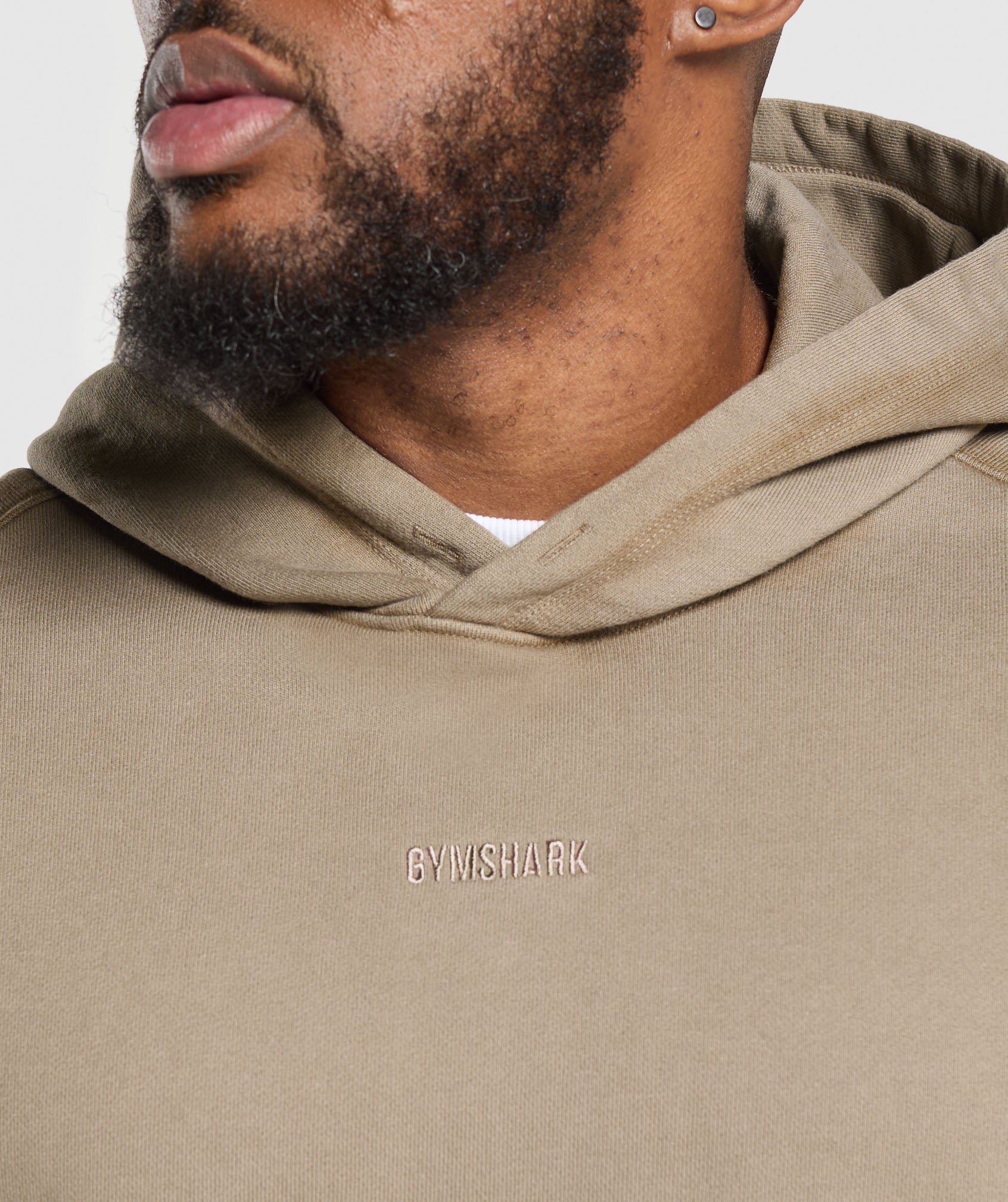 Gymshark Heavyweight Hoodie Lifestyle Brown