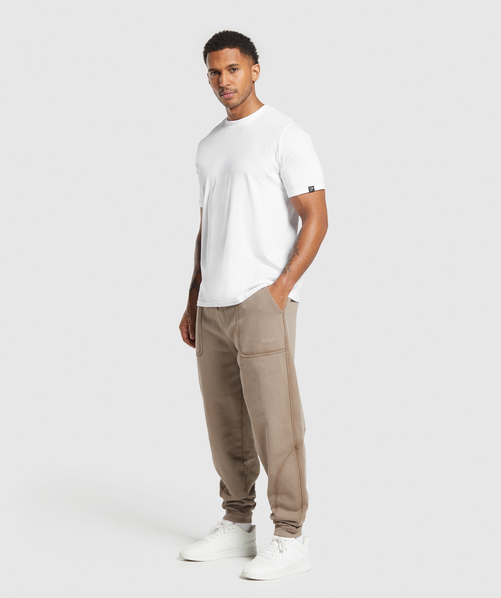Gymshark Heavyweight Joggers Lifestyle Brown