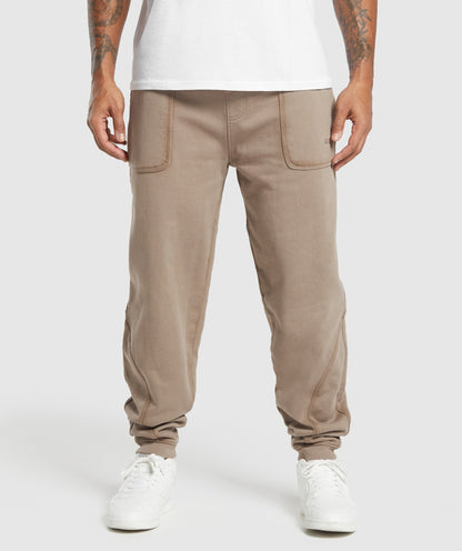Gymshark Heavyweight Joggers Lifestyle Brown