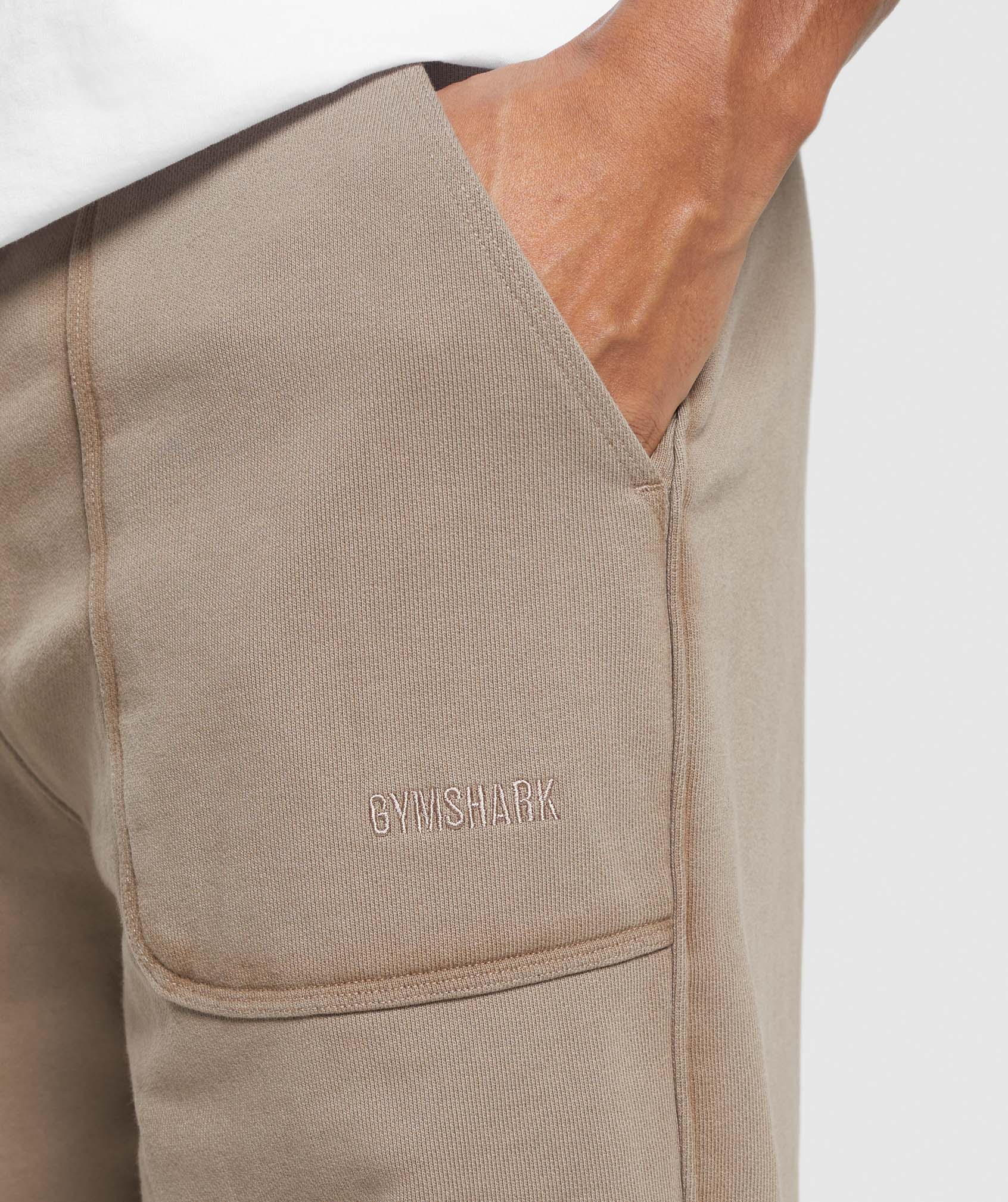 Gymshark Heavyweight Joggers Lifestyle Brown