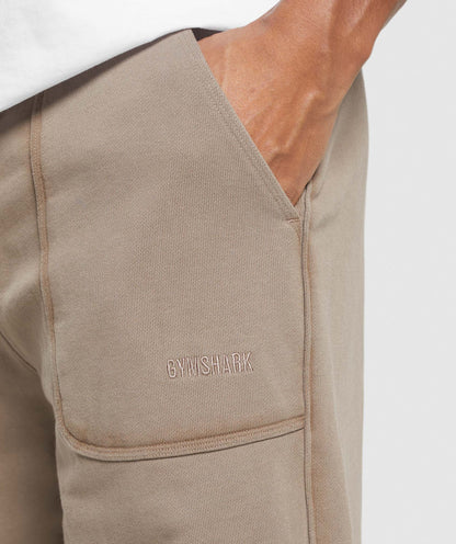 Gymshark Heavyweight Joggers Lifestyle Brown