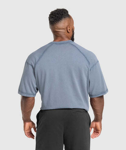 Gymshark Heavyweight T-Shirt Iron Blue