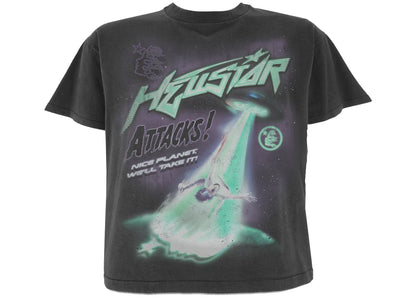 hellstar attacks t-shirt black