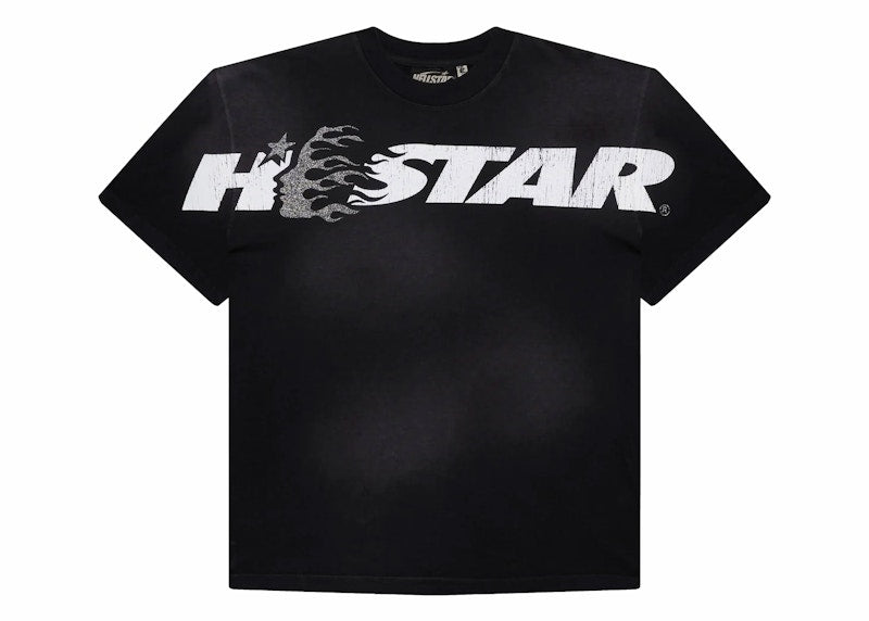 HELLSTAR ☆ THORN Glitter T-Shirt 半袖Tシャツ Hellstar Thorn Glitter T-Shirt White | Sole By Style