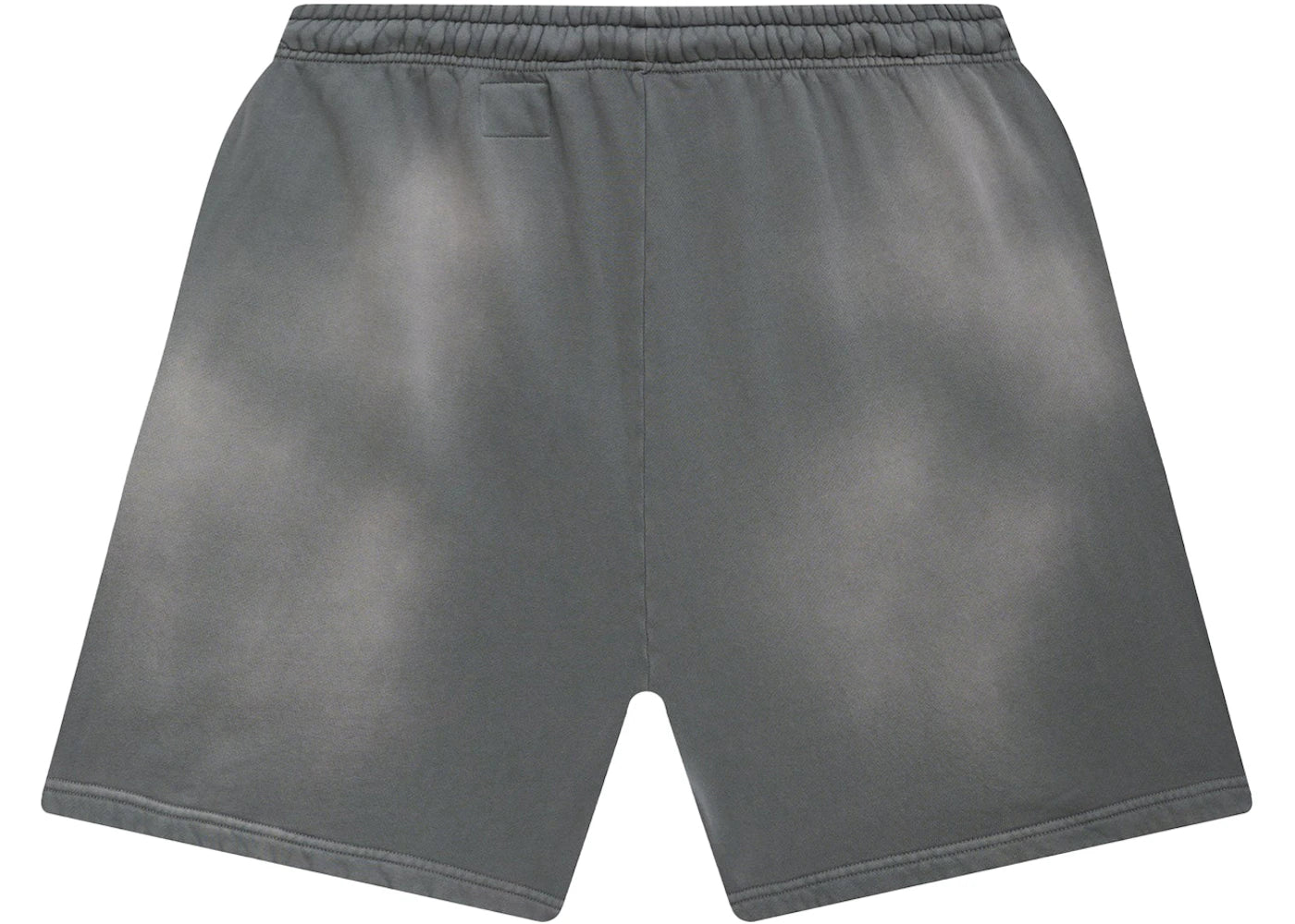 hellstar flame shorts grey
