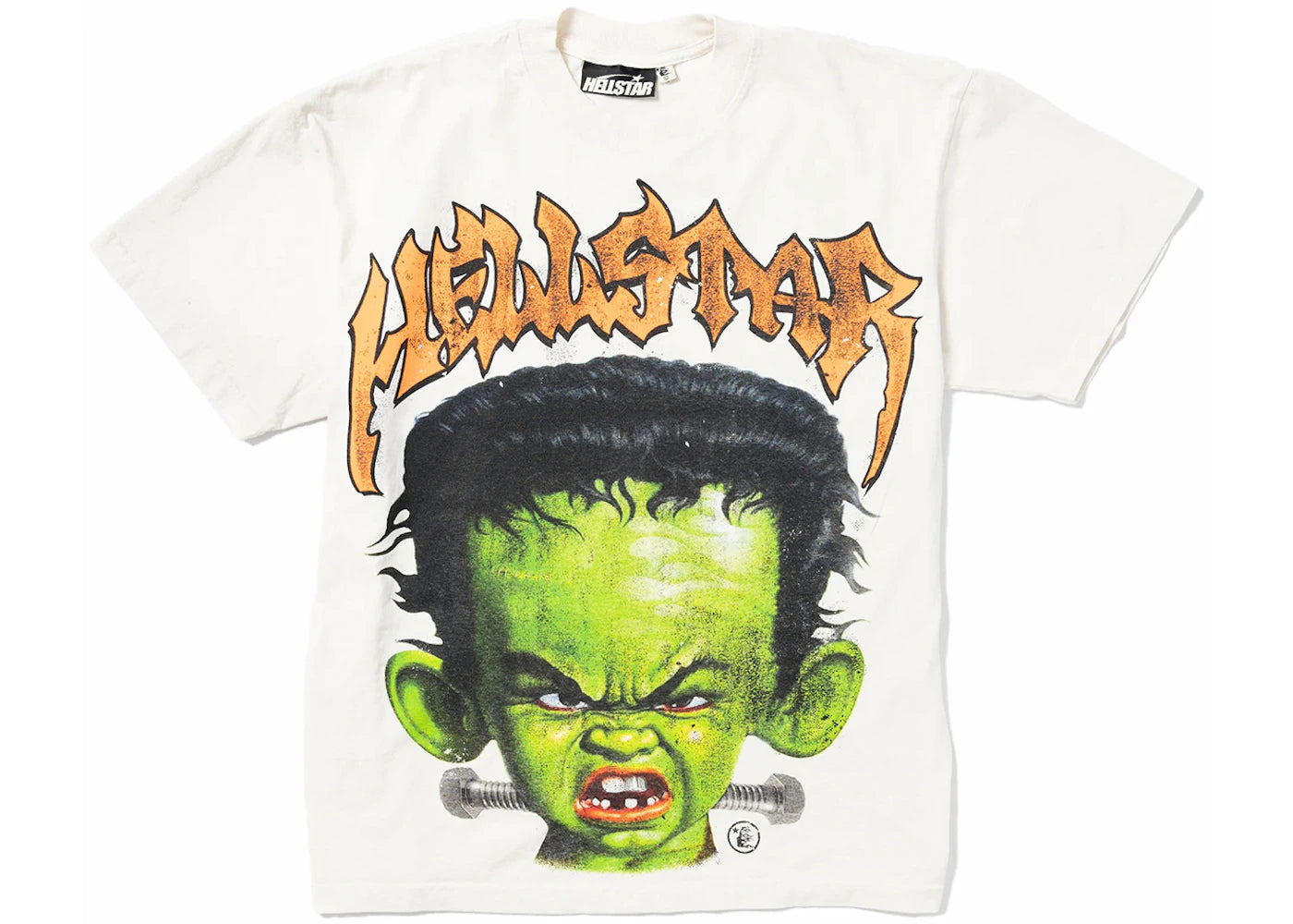 hellstar frankenkid t-shirt white