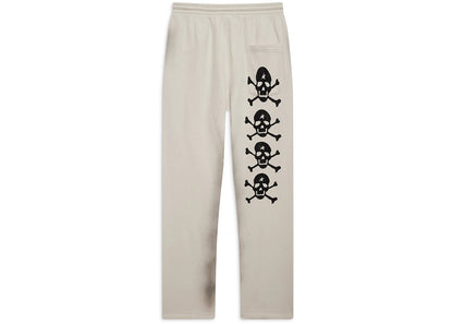 hellstar if you dont like us beat us sweatpants white