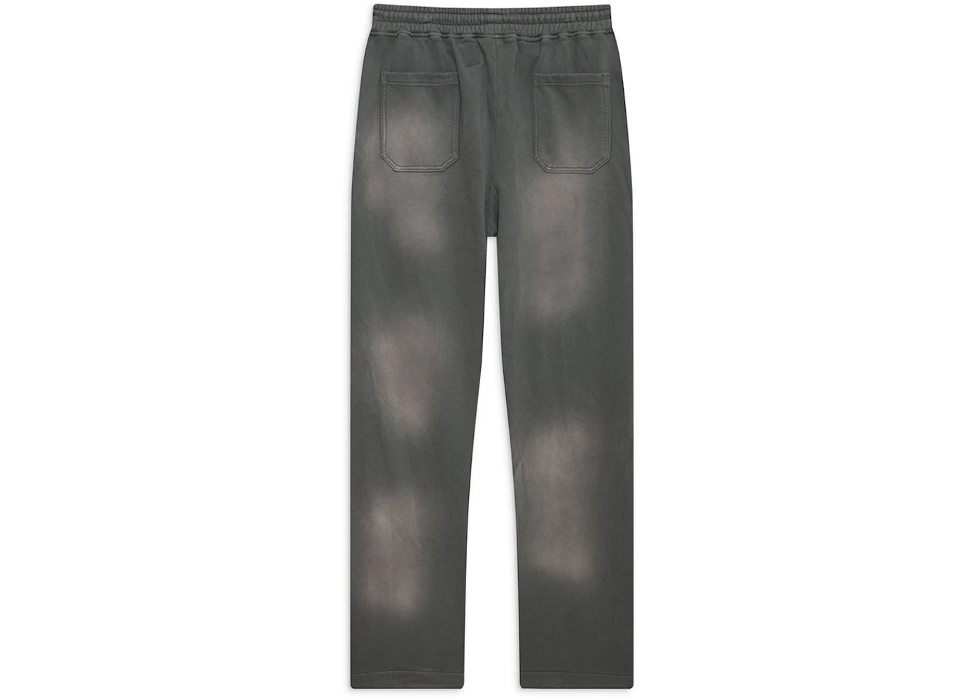hellstar mirror faced sweatpants grey