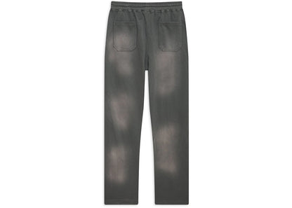 hellstar mirror faced sweatpants grey