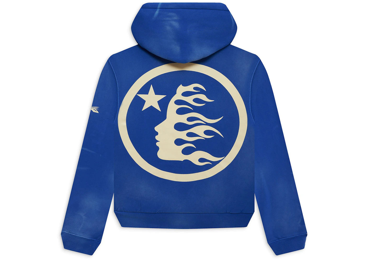 hellstar no guts no glory! hoodie hoodie blue