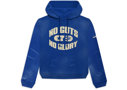 hellstar no guts no glory! hoodie hoodie blue