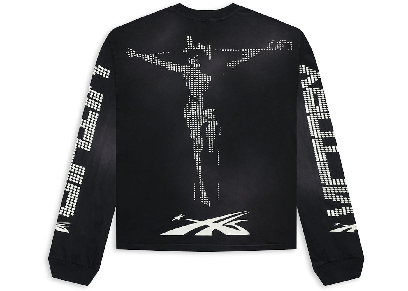 hellstar scoreboard l/s shirt black