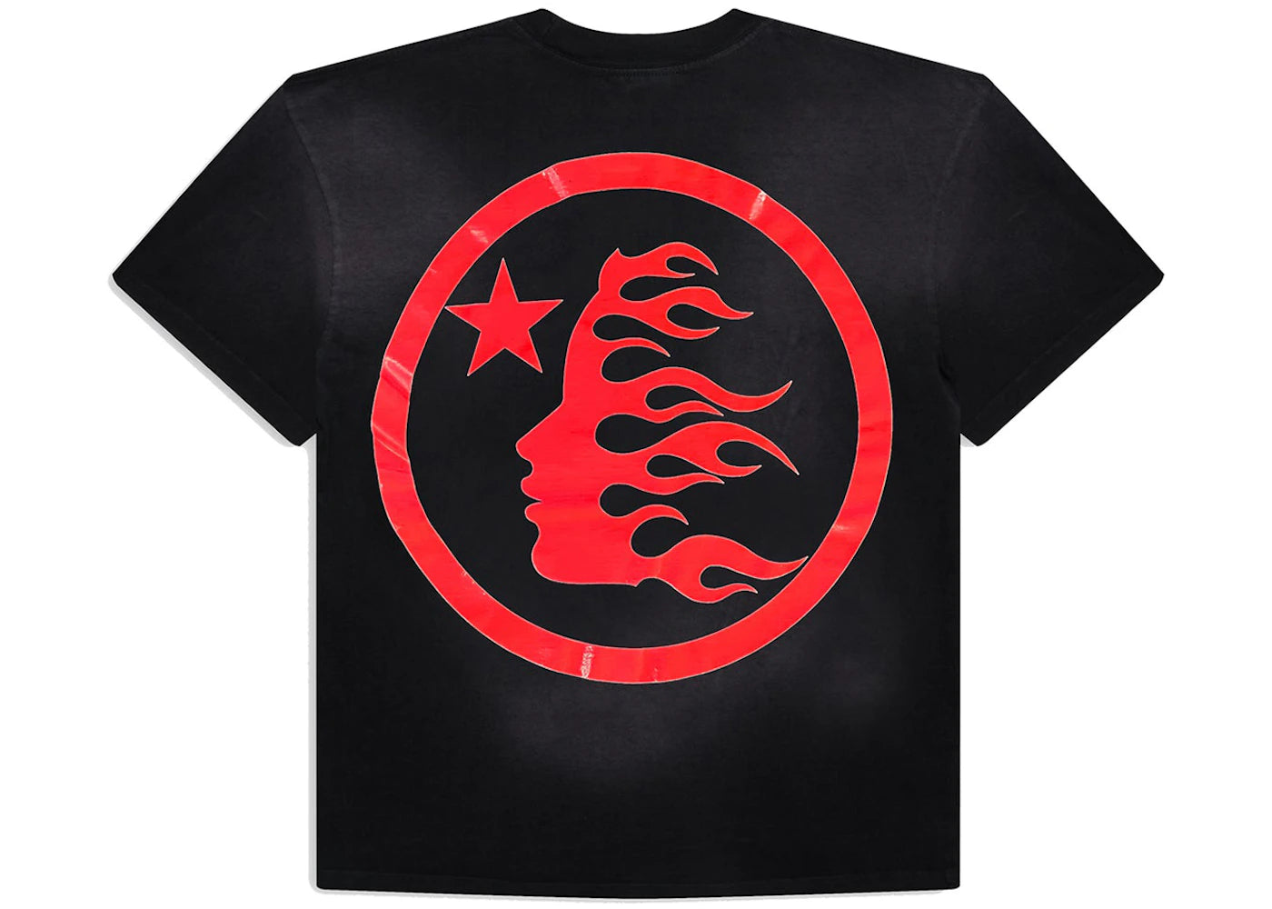 hellstar sports core gel logo t-shirt red