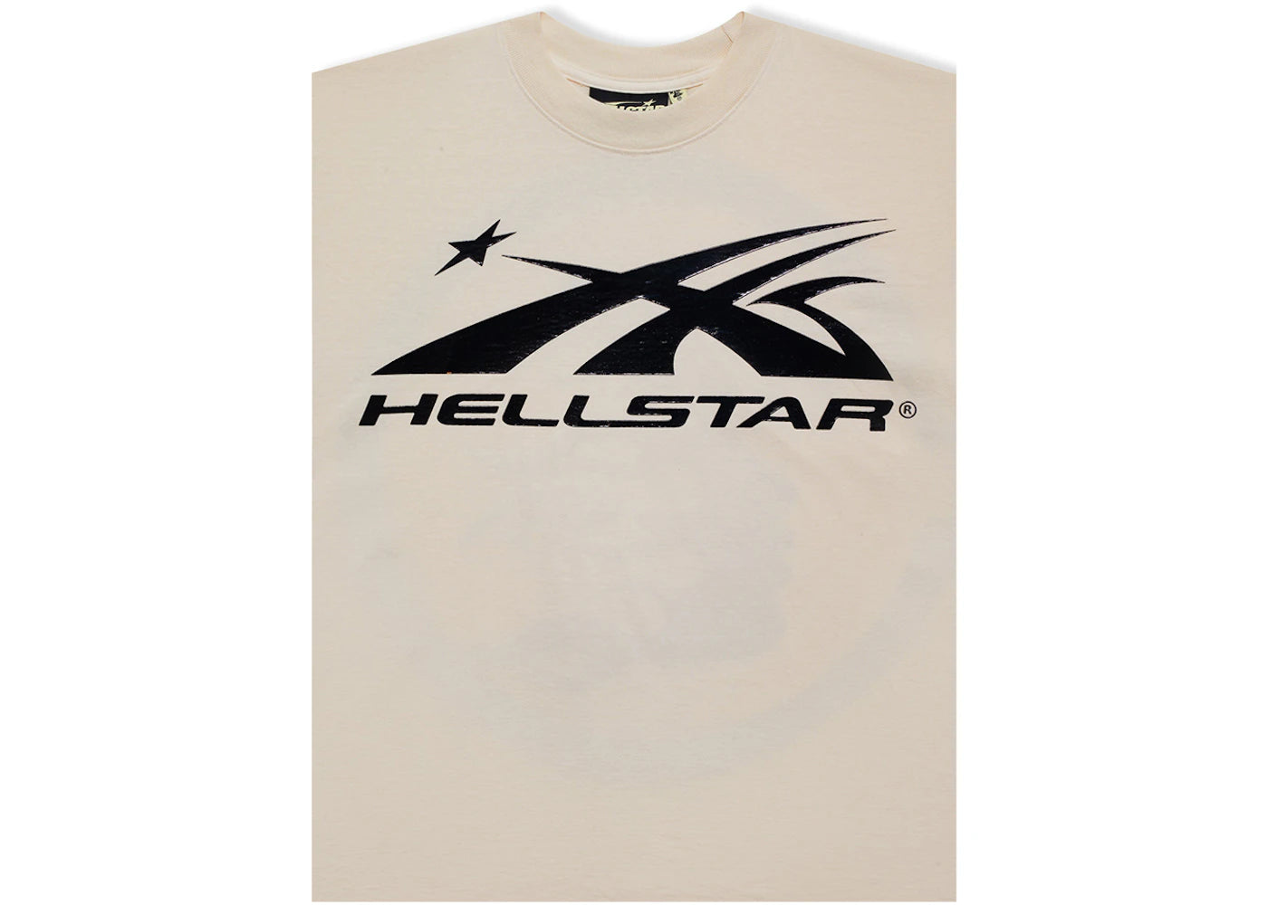 hellstar sports core gel logo t-shirt white/black