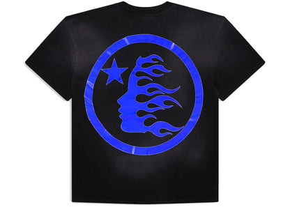 hellstar sports core logo gel t-shirt royal blue