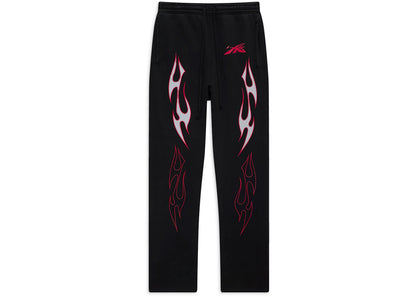hellstar sports future flame sweatpants black