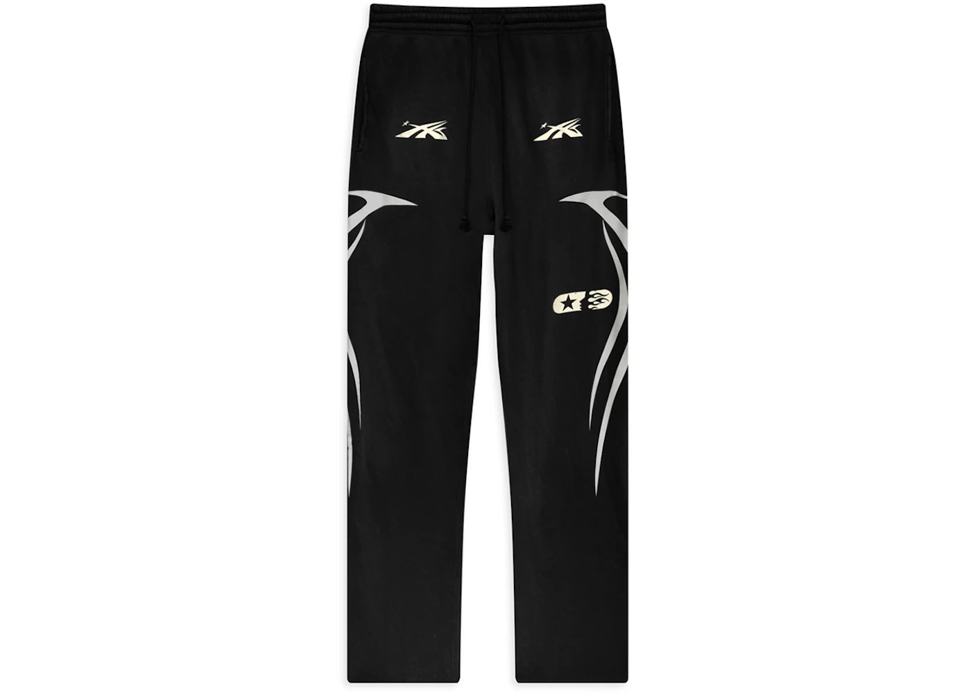 hellstar sports sweatpants jet black