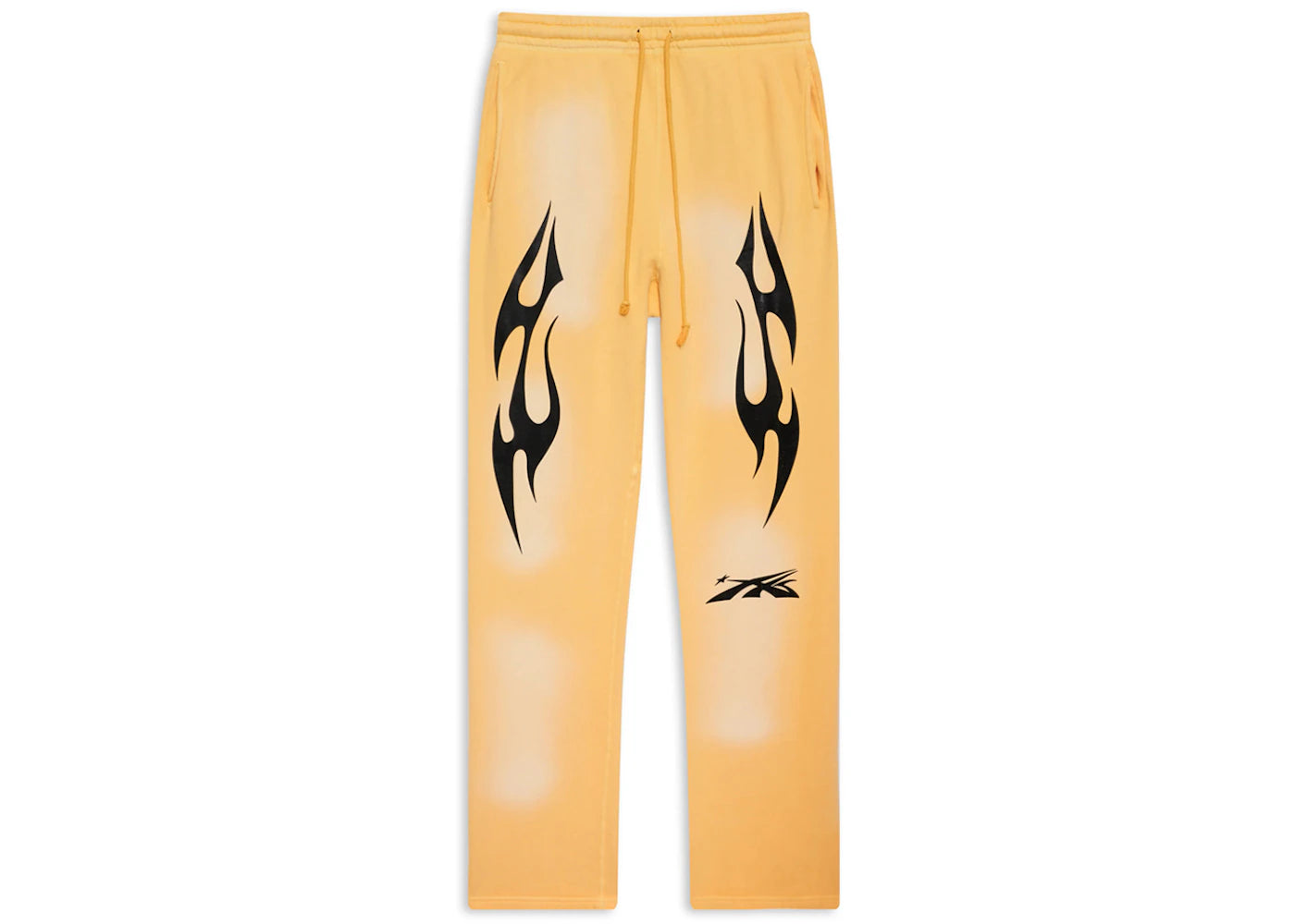hellstar sports sweatpants yellow