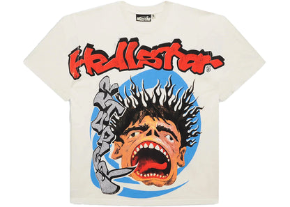 hellstar studios screaming kid t-shirt white