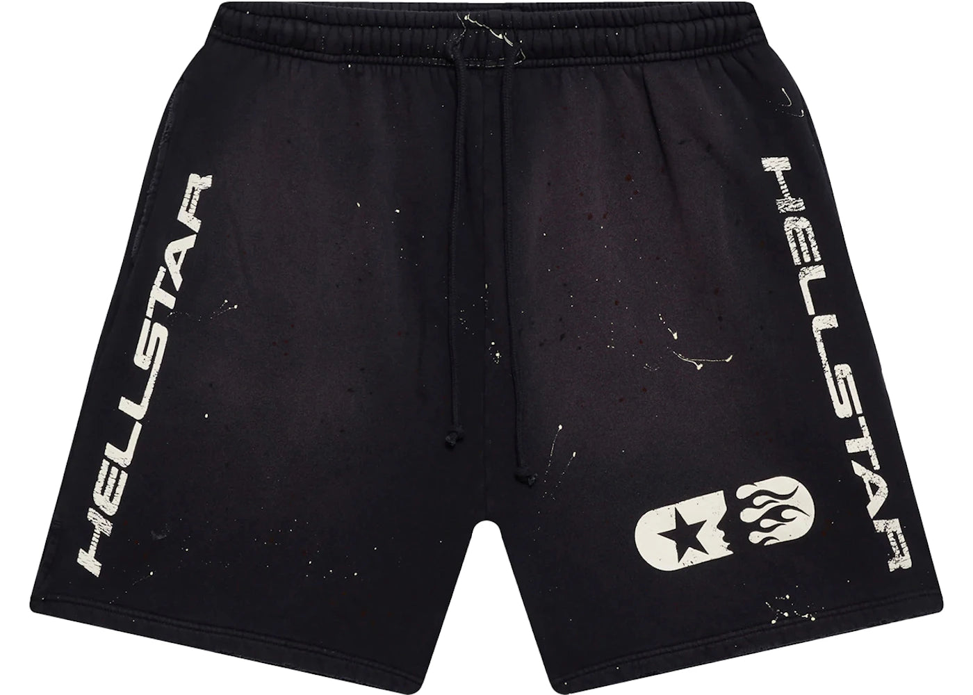 HELLSTAR スウェットショーツ ブラック Hellstar Studios Shorts Black India | Kicks Machine