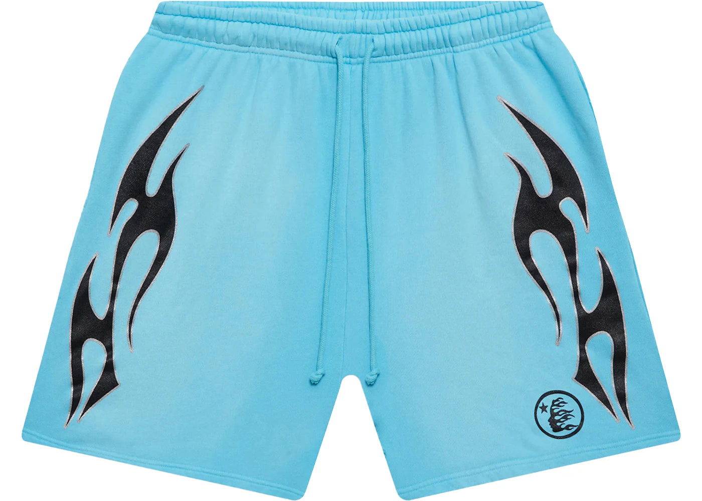 hellstar studios shorts blue